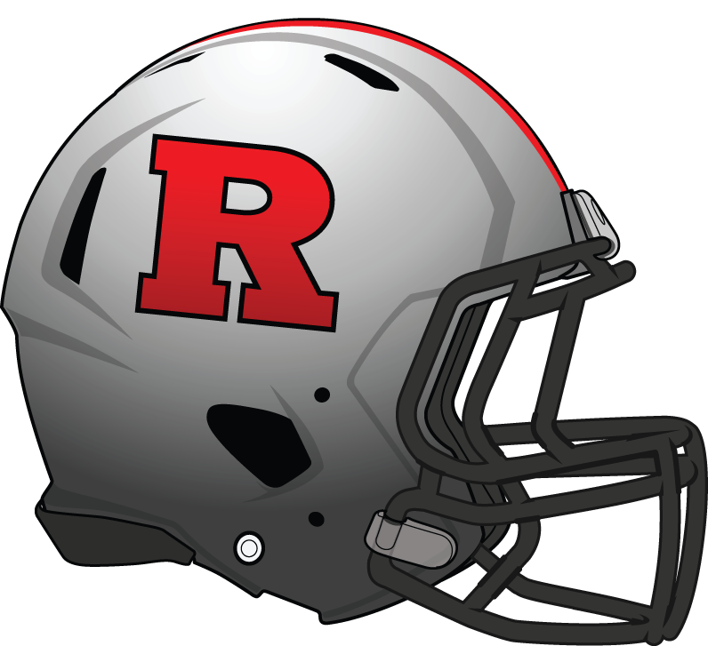 Rutgers Scarlet Knights 2012-Pres Helmet Logo v3 DIY iron on transfer (heat transfer)